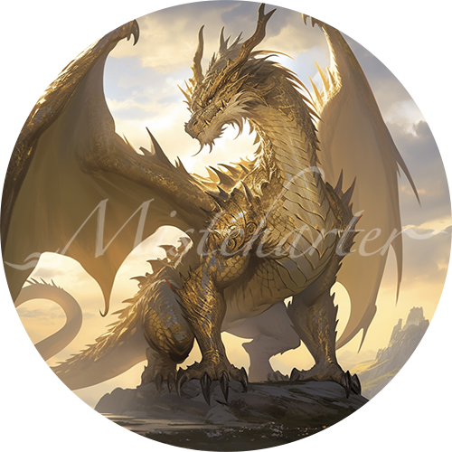 Adult Gold Dragon