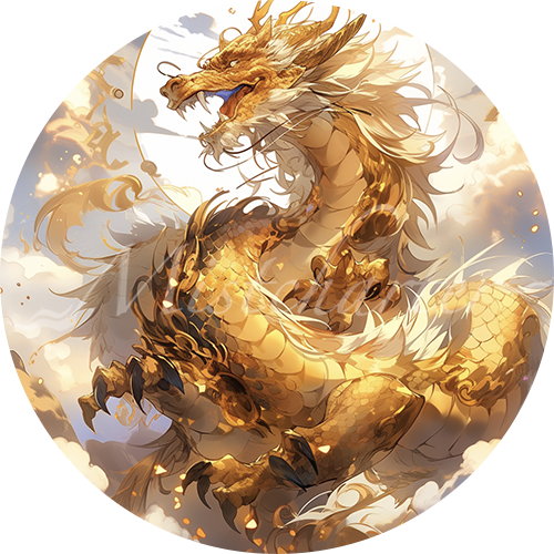 Adult Gold Dragon