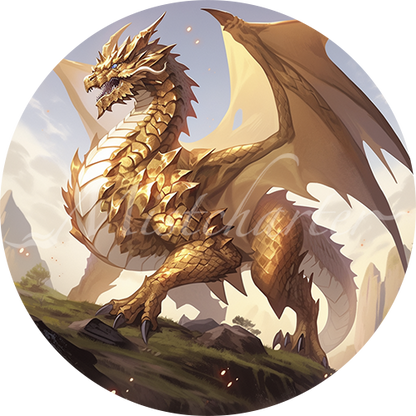 Adult Gold Dragon