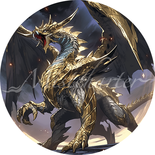 Adult Gold Dragon