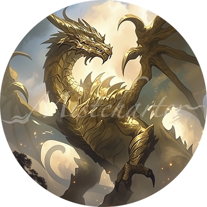 Adult Gold Dragon