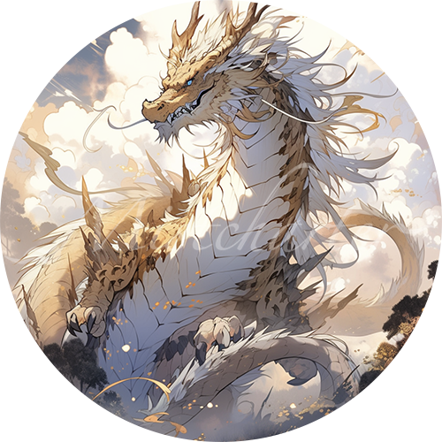 Adult White Dragon