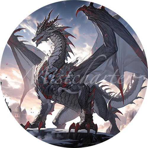 Adult White Dragon