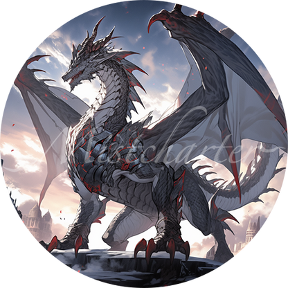 Adult White Dragon