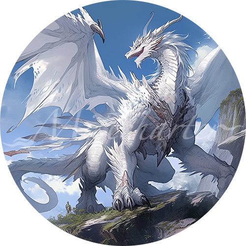 Ancient White Dragon