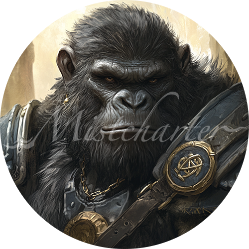 Ape game token for DND