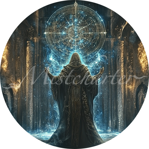 Archmage Pin Archmage Game Tokens for VTT and TTRPG | Mistcharter Maps