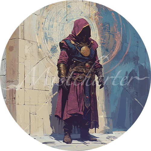 Archmage Pin Archmage Game Tokens for VTT and TTRPG | Mistcharter Maps