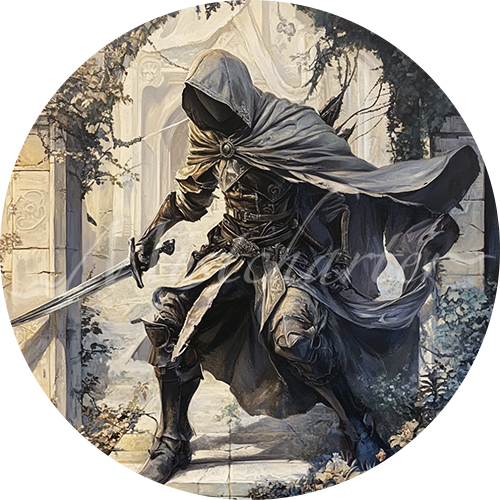 Assassin game token for DND