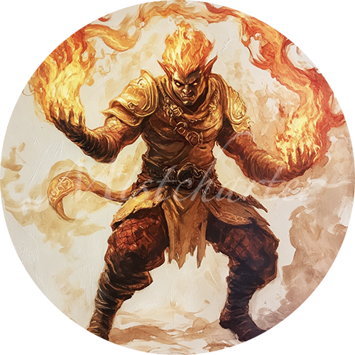 Azer Fire Elemental