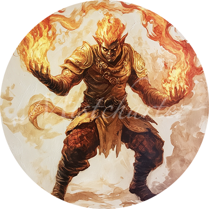 Azer Fire Elemental