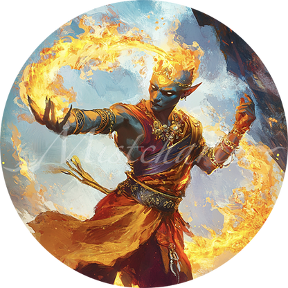 Azer Fire Elemental