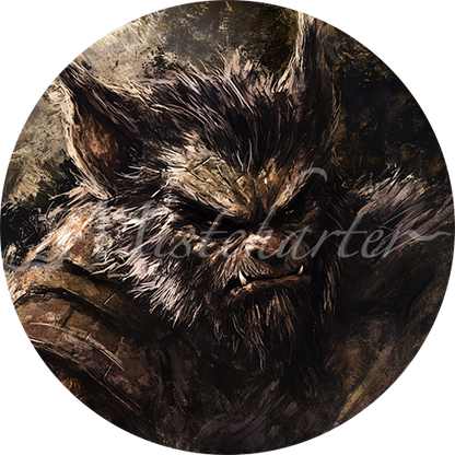 Bugbear Chief Game Tokens for VTT and TTRPG | Mistcharter Maps