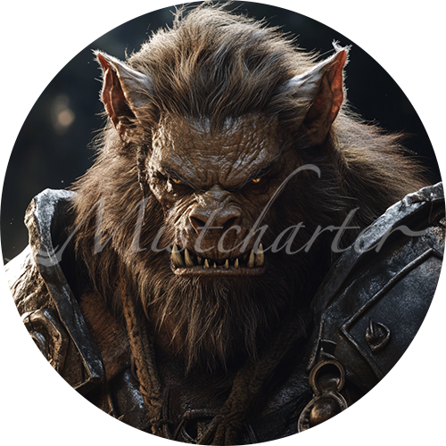 Bugbear Card Bugbear Game Tokens for VTT and TTRPG | Mistcharter Maps