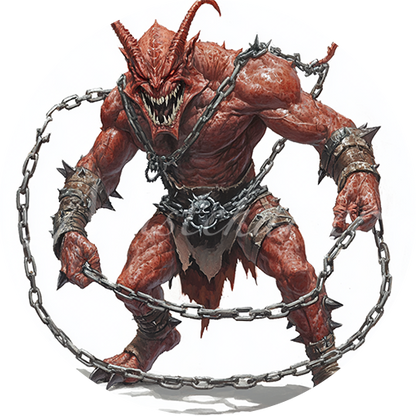 Chain Devil Icon Chain Devil Game Tokens for VTT and TTRPG | Mistcharter Maps