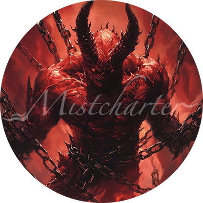 Chain Devil Icon Chain Devil Game Tokens for VTT and TTRPG | Mistcharter Maps