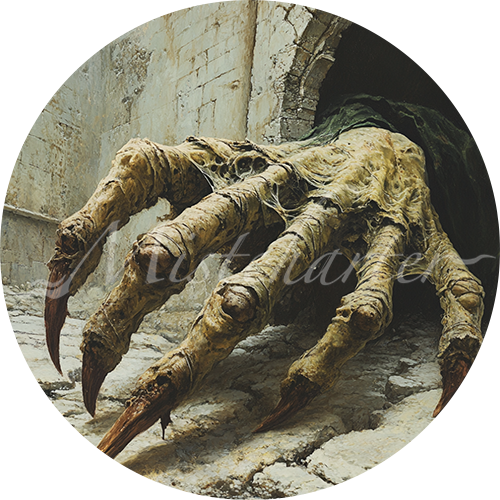 Crawling Claw Game Tokens for VTT and TTRPG | Mistcharter Maps
