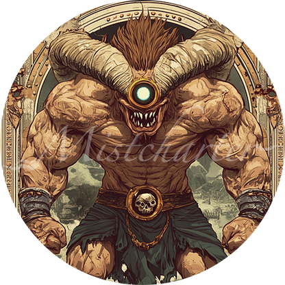 Cyclops Token Cyclops Game Tokens for VTT and TTRPG | Mistcharter Maps