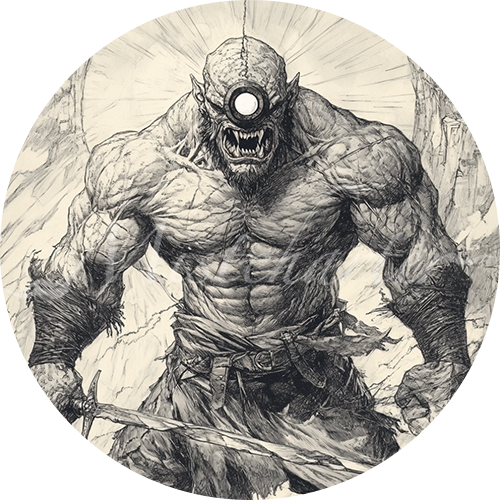 Cyclops Token Cyclops Game Tokens for VTT and TTRPG | Mistcharter Maps