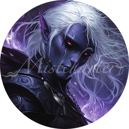 Drow Coin Drow Game Tokens for VTT and TTRPG | Mistcharter Maps