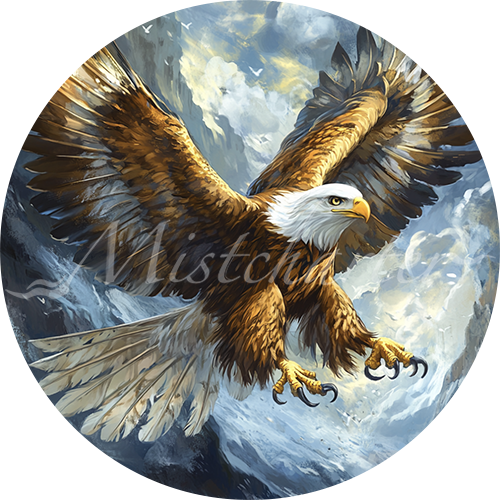 Eagle game token for DND