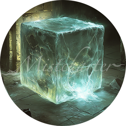 Gelatinous Cube Game Tokens for VTT and TTRPG | Mistcharter Maps