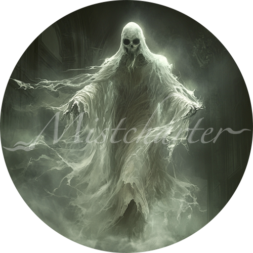 Ghost Game Tokens for VTT and TTRPG | Mistcharter Maps
