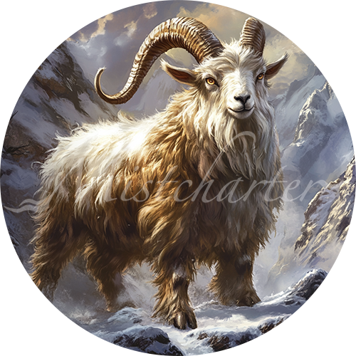 Goat game token for DND