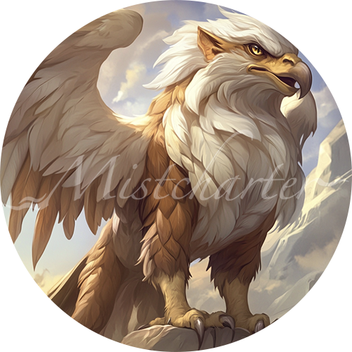 Griffon Game Tokens for VTT and TTRPG | Mistcharter Maps