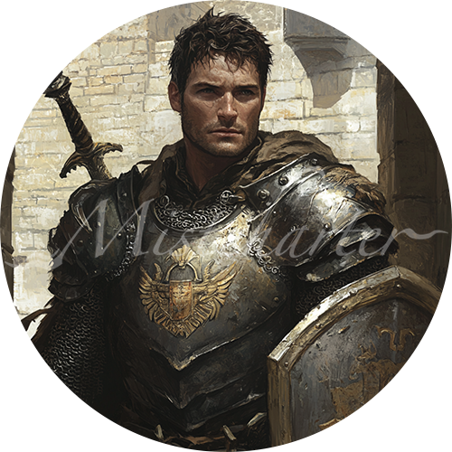 Dnd Basic Guard Token Guard Game Tokens for VTT and TTRPG | Mistcharter Maps