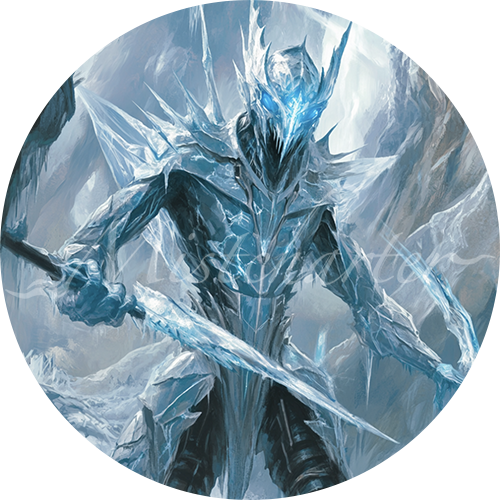 Ice Devil Game Tokens for VTT and TTRPG | Mistcharter Maps