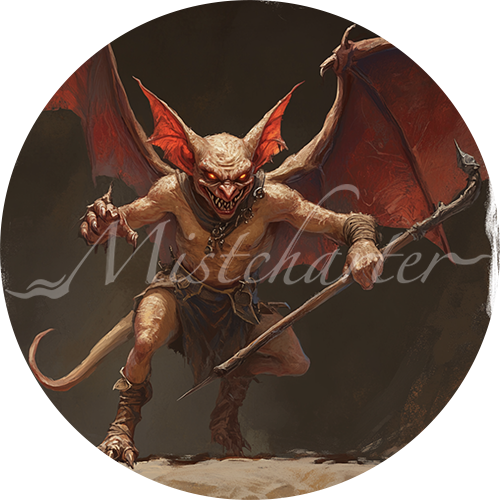 Redscript77 Imp Imp Game Tokens for VTT and TTRPG | Mistcharter Maps
