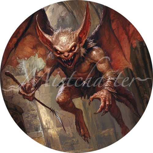 Imp game token for DND