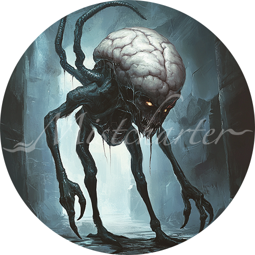 Intellect Devourer Game Tokens for VTT and TTRPG | Mistcharter Maps