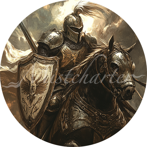 Knight Game Tokens for VTT and TTRPG | Mistcharter Maps