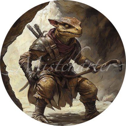 Kobold game token for DND