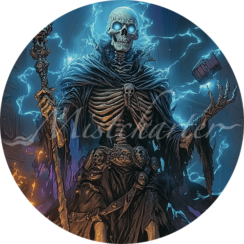 Lich Types Lich Game Tokens for VTT and TTRPG | Mistcharter Maps
