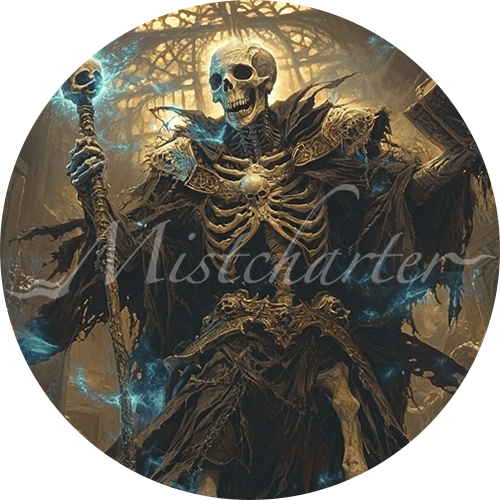 Lich game token for DND