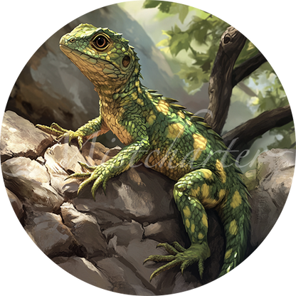 Mist Lizard Lizard Game Tokens for VTT and TTRPG | Mistcharter Maps