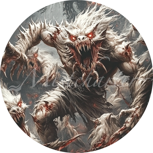 Manes game token for DND