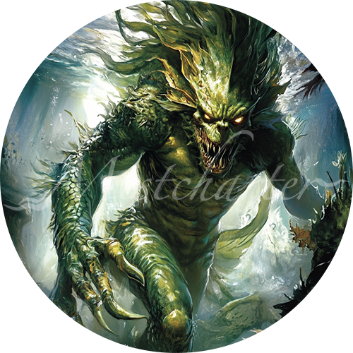 Merrow Game Tokens for VTT and TTRPG | Mistcharter Maps