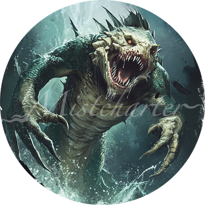 Merrow Game Tokens for VTT and TTRPG | Mistcharter Maps