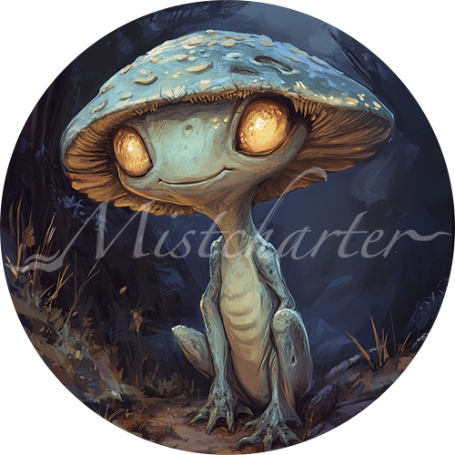 Myconid sprout game token for DND