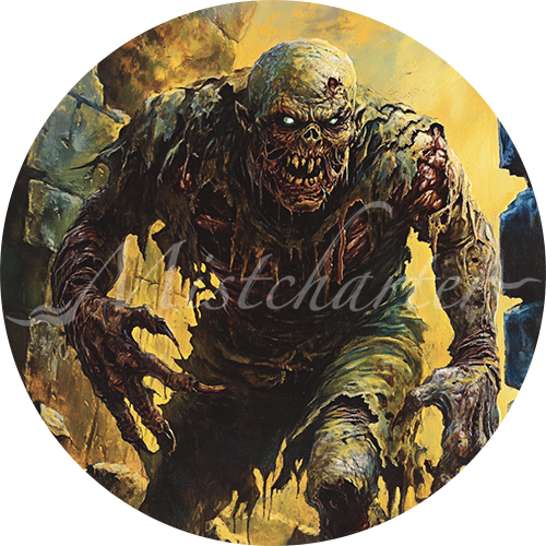 Ogre Zombie Game Tokens for VTT and TTRPG | Mistcharter Maps