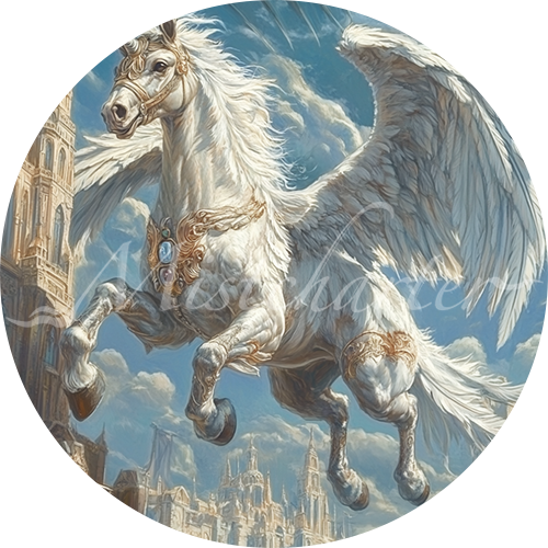 Pegasus game token for DND