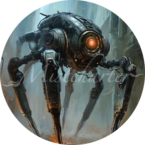 Pentadrone game token for DND