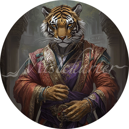 Rakshasa game token for DND