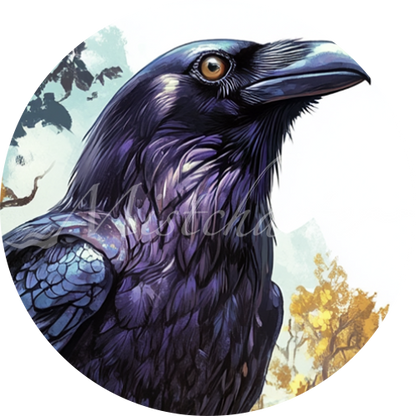 Raven Game Tokens for VTT and TTRPG | Mistcharter Maps
