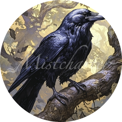 Clockwork Raven Token Raven Game Tokens for VTT and TTRPG | Mistcharter Maps