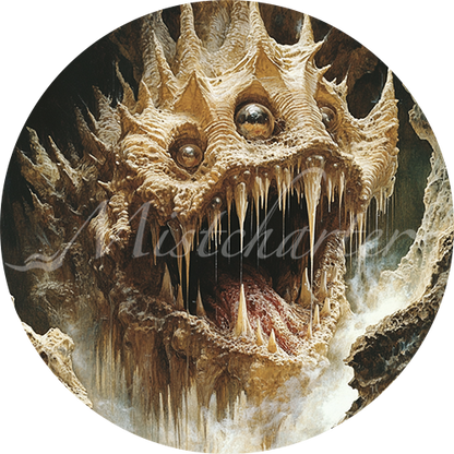 5e Roper Token Roper Game Tokens for VTT and TTRPG | Mistcharter Maps